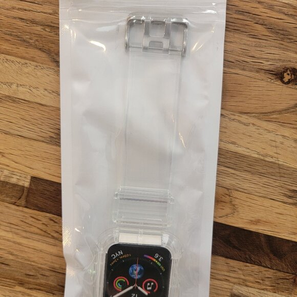 Transparent Sports Watch Band with Built in Watch Case - Picture 7 of 14
